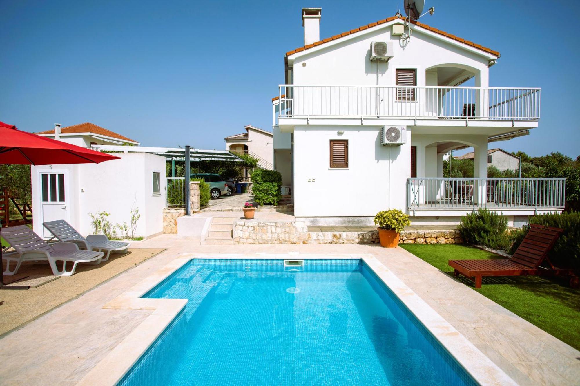 Holiday House Nena With Pool Vinisce ภายนอก รูปภาพ